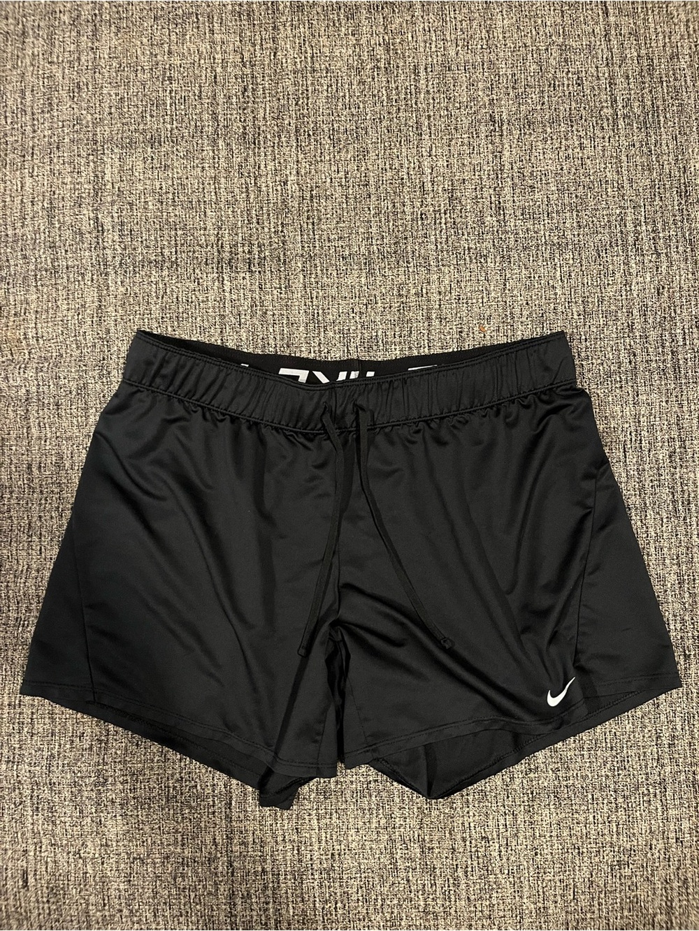Nike Black Women’s 2-in-1 Athletic Running Shorts